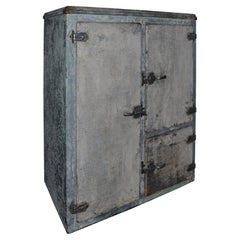 Bar or Storage Cabinet from 1920s Refrigerator