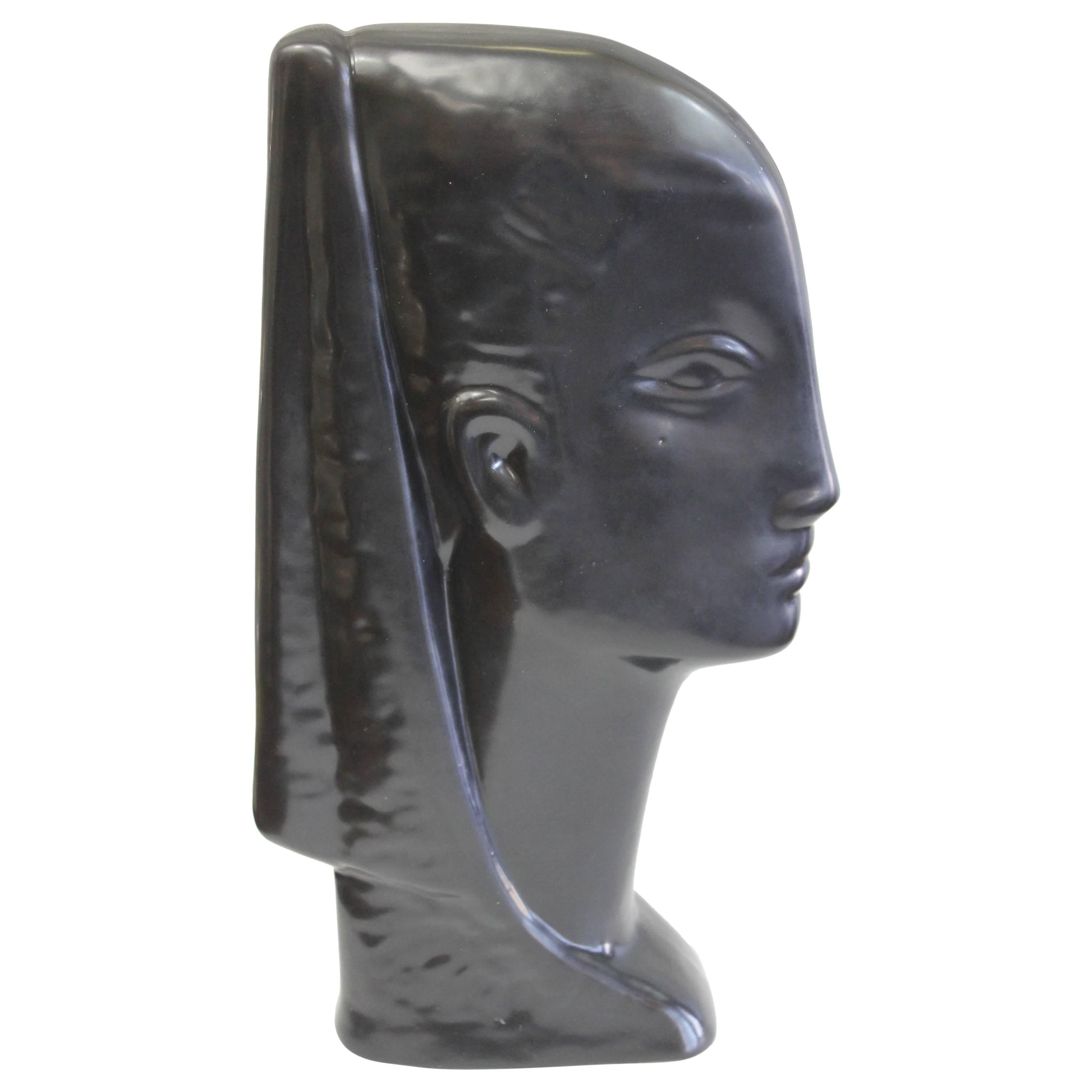 Ceramic Egyptian Bust
