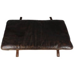 Used 1930s Leather Gym Mat