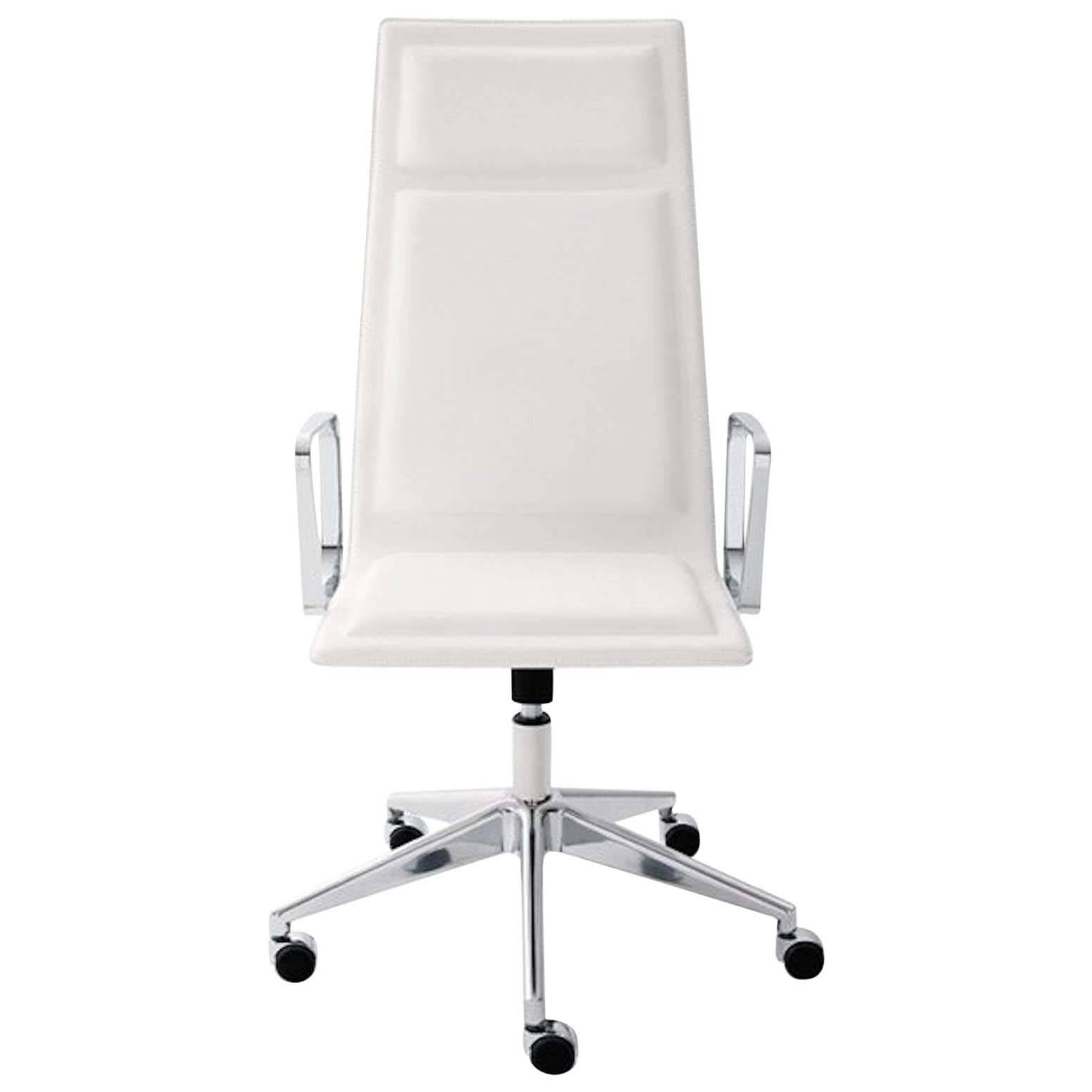 OFX 09 Ergonomic Office/Task Chair with or W/O Castors by Gallotti & Radice For Sale