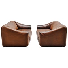 De Sede DS47 Sofa Two-Seat Pair, Switzerland, 1970