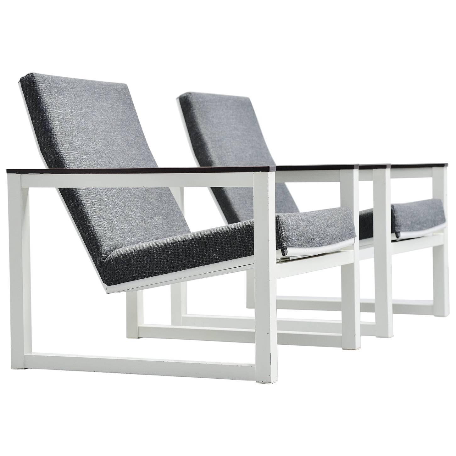 Friso Kramer & Tjerk Reijenga Lounge Chairs Pilastro, 1965