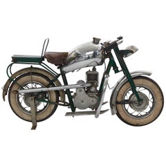 Children's Miniature Carousel Motorbike, circa 1940s-1950s, France