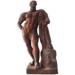 Italian Serpentine Figure of the Farnese Hercules