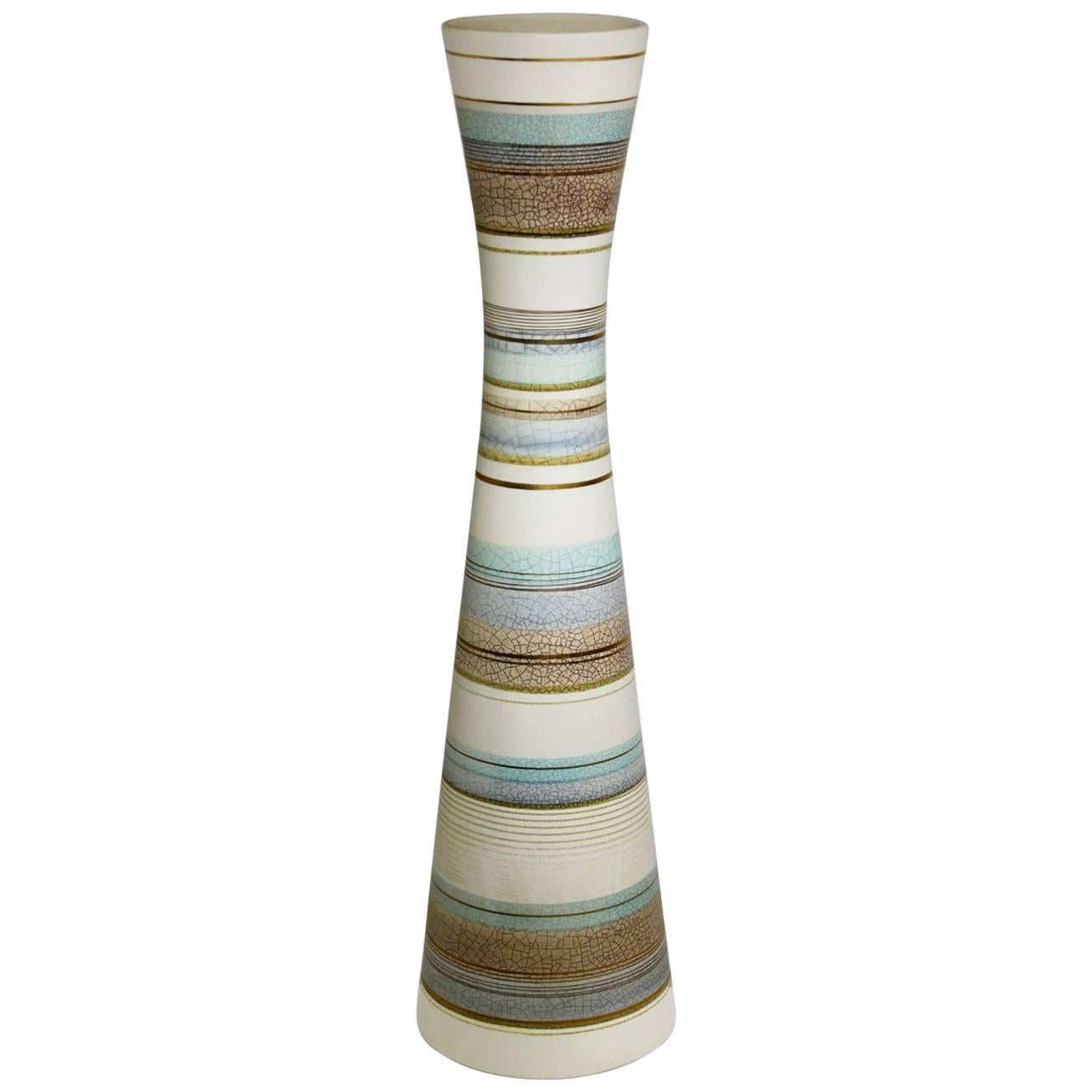 Sascha Brastoff Midcentury Tall Ceramic Vase
