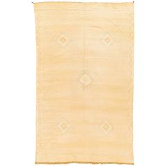 Moroccan Kilim with Silk Highlights 6