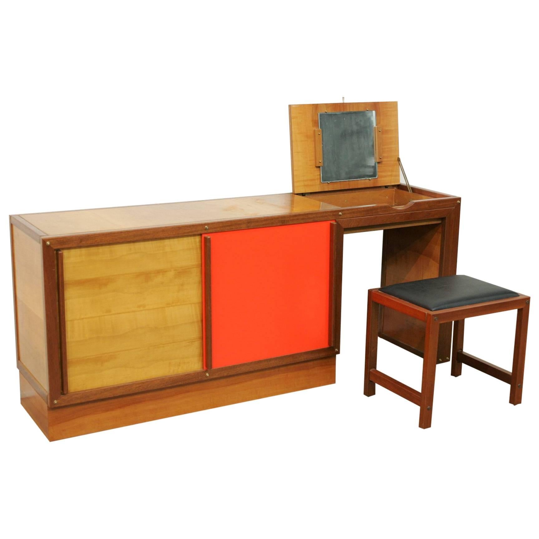 Andre Sornay 1960 Sideboard For Sale