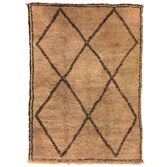 Beni Ourain Moroccan Wool Rug