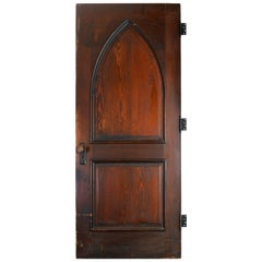 Used Gothic Oak Arched Door