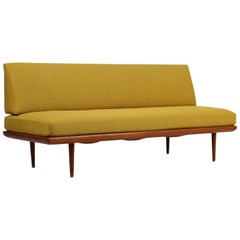1960s Danish Teak Daybed Peter Hvidt 
Orla Mølgaard Nielsen Sofa 
Curry
