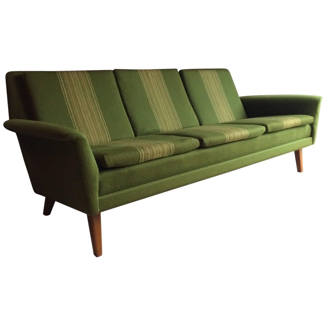 Midcentury Folke Ohlsson Three-Seat Sofa Made by Fritz Hansen for DUX, 1960s