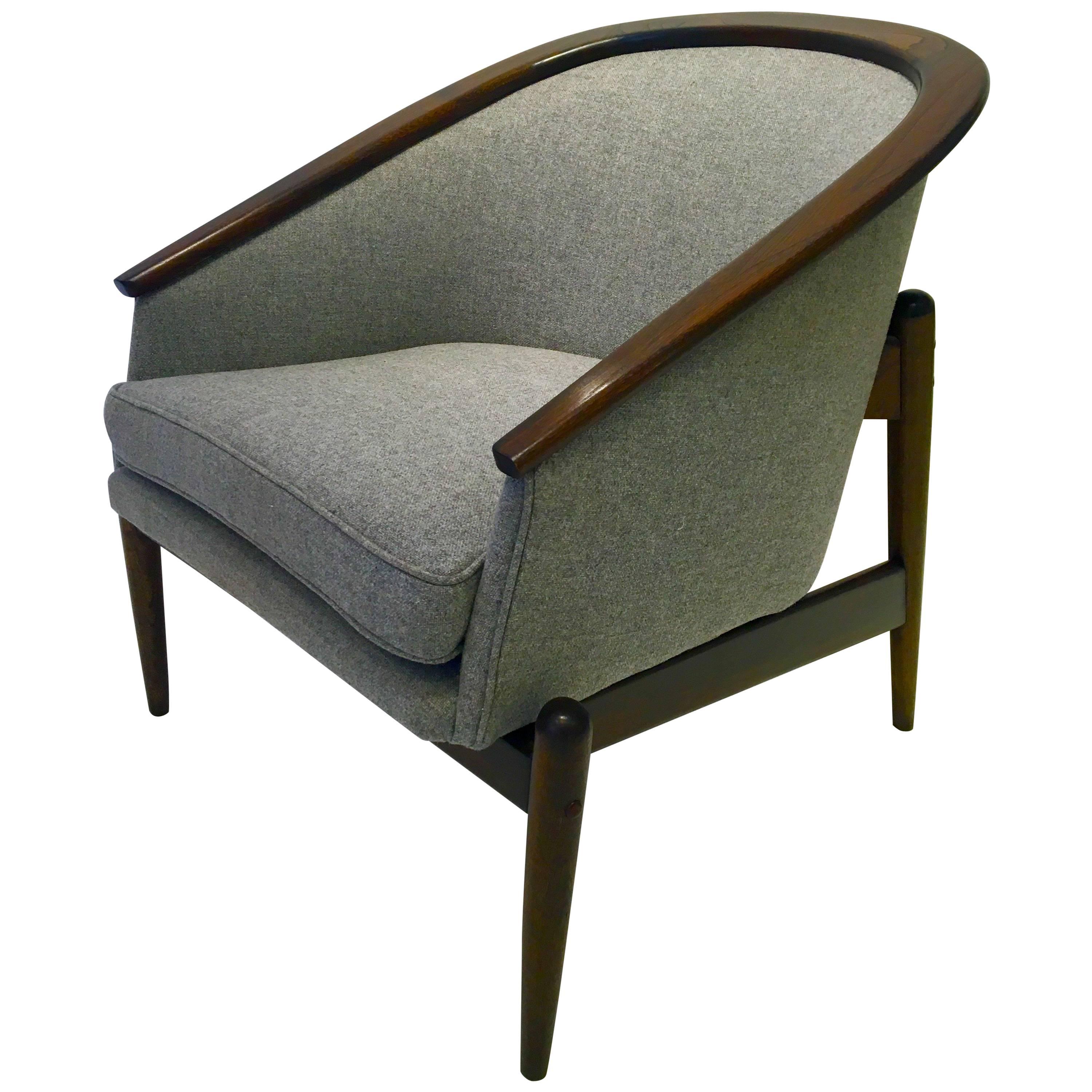 Sculptural Mid-Century Modern American Chair