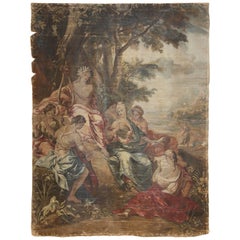 19th Century French Large Painting