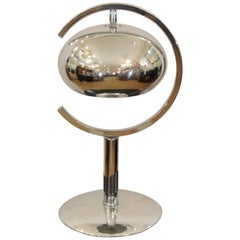 Retro "Saturn" Chrome Dropshade Desk Lamp