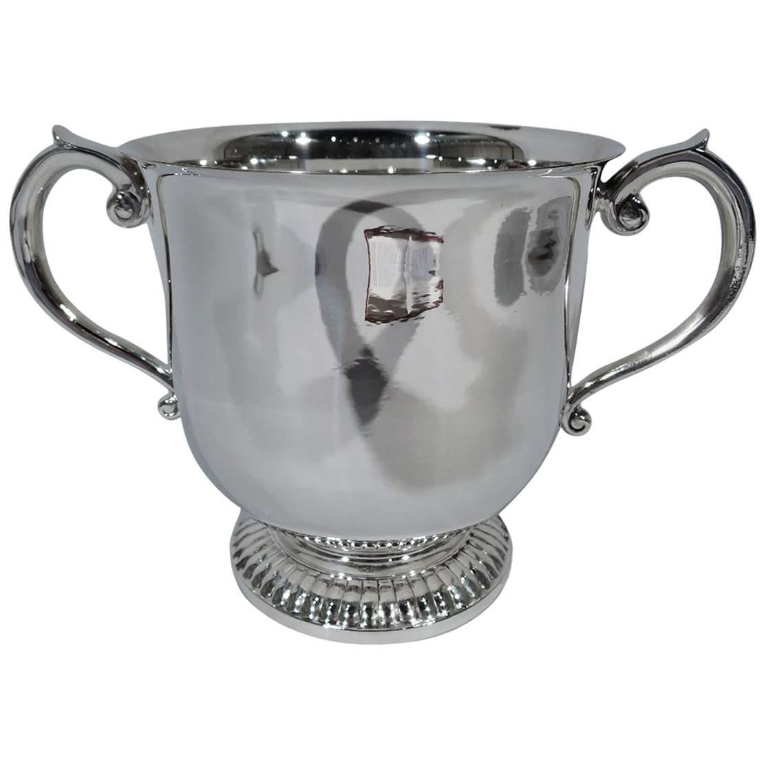 Large Version of Classic Tiffany Sterling Silver Trophy Cup