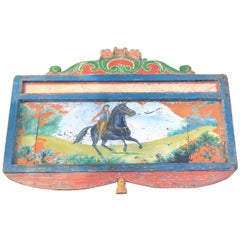 19th Century Hand-Painted Circus Rounding Board