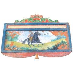 19th Century Hand-Painted Circus Rounding Board