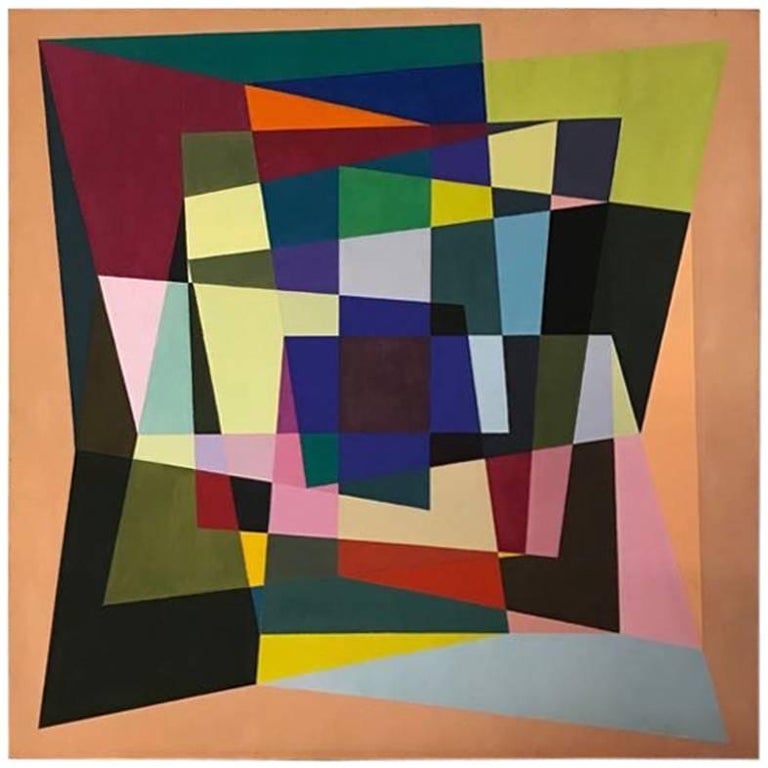 Douglas Herbert Courtenay Auburn Geometric Abstract Original Painting