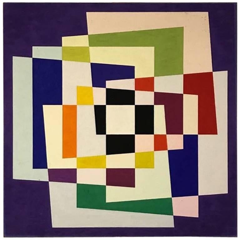 Douglas Herbert Courtenay Auburn Geometric Abstract Original Painting