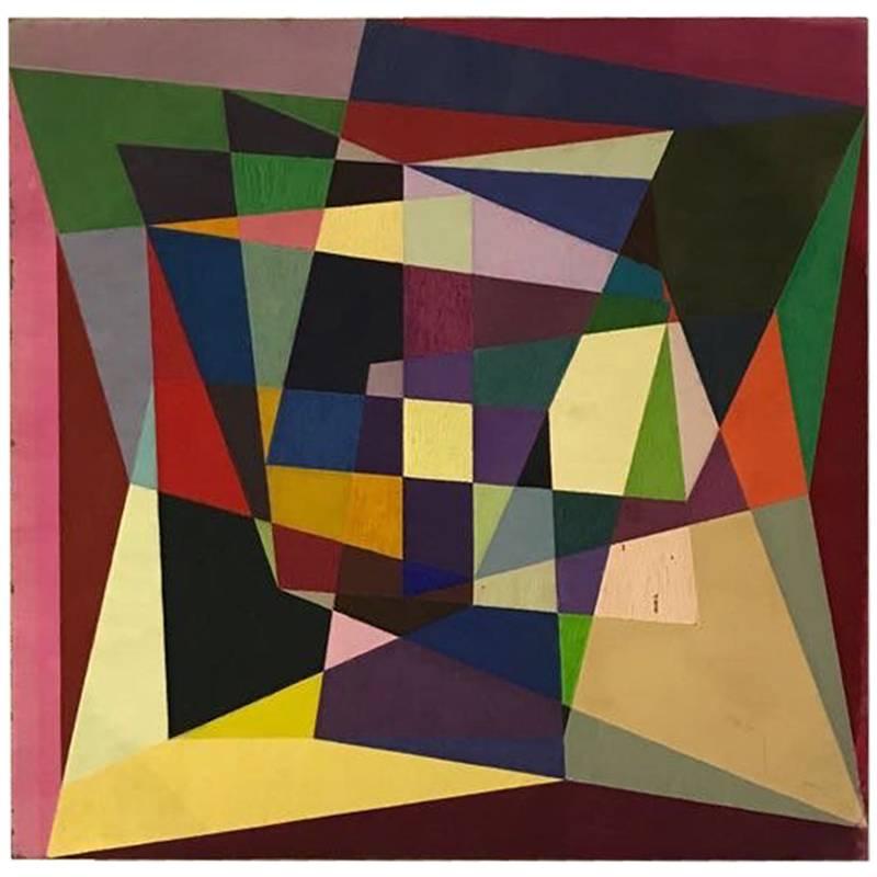 Douglas Herbert Courtenay Auburn Geometric Abstract Original Painting