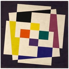 Douglas Herbert Courtenay Auburn Geometric Abstract Original Painting