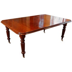 Victorian Mahogany Extending Dining Table