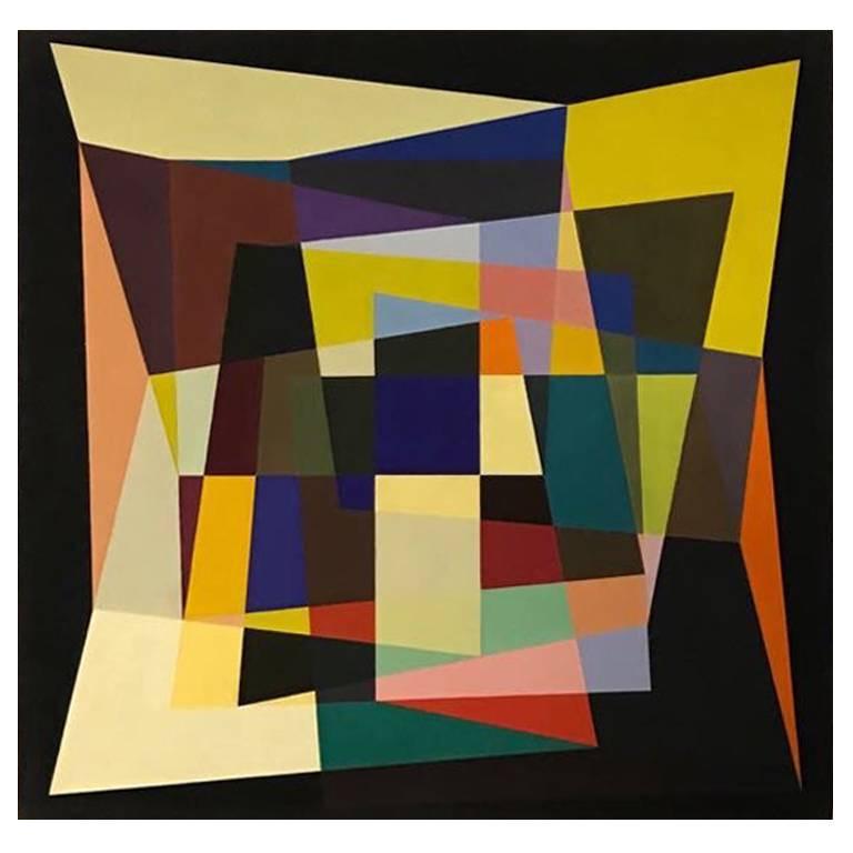 Douglas Herbert Courtenay Auburn Geometric Abstract Original Painting