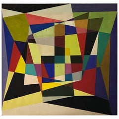 Douglas Herbert Courtenay Auburn Geometric Abstract Original Painting