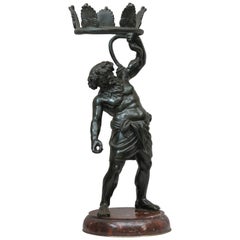 Bronze Figure of Drunken Silenius, Souvenir of the Grand Tour
