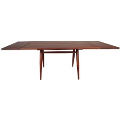 George Nakashima "Directors" Dining Table with Extensions