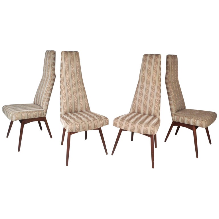 Set of Four Adrian Pearsall Dining Chairs For Sale at 1stDibs