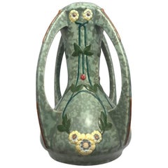 Royal Dux Art Nouveau Ceramic Vase