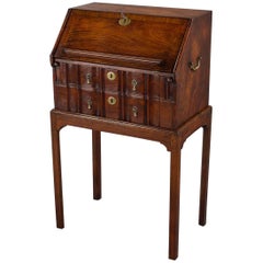 Fine Early Chinese Export Small Padouk Table Bureau