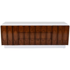 Mid-Century Modern Lacquered Broyhill Credenza