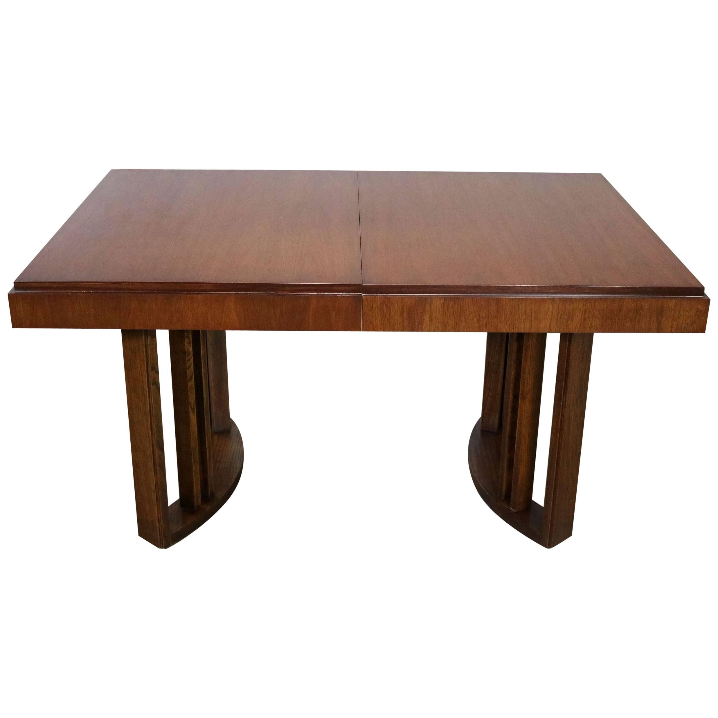 Architectural Modern Dining Table by Morris of California, Mid-Century Modern