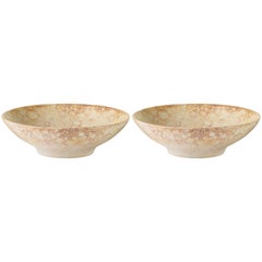 Yellow Handmade Ceramic Mini Bowl, Set of Two