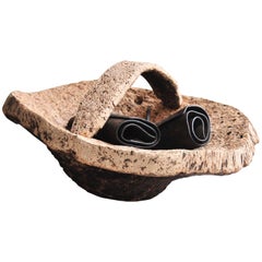 Cork Basket with Handle
