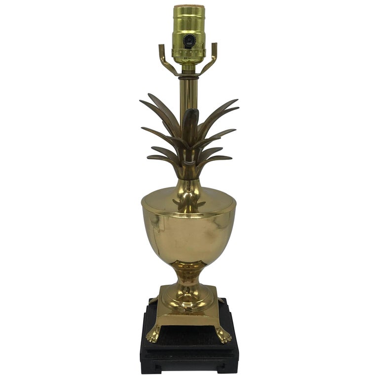 Wire Pineapple Lamp at 1stdibs