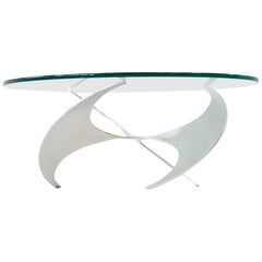 K9 Knut Hesterberg Propeller Coffee Side Cocktail Table Sicheltisch, Midcentury