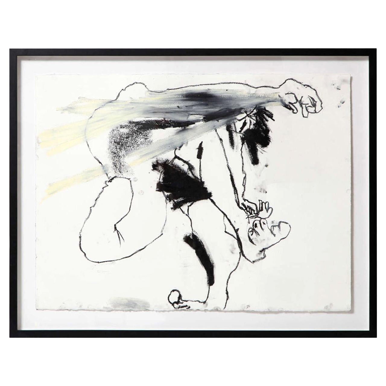 Quadro di Greta Young, in Santa Fe Museum, Pittura in bianco e nero, New Mexico