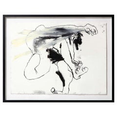 Quadro di Greta Young, in Santa Fe Museum, Pittura in bianco e nero, New Mexico