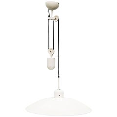 Metalarte White Pendant Table Lamp with Easy Height Adjustment, Spain