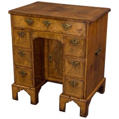 Fine and Important George I Walnut Kneehole Desk