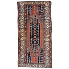Early 20th Century Antique Persian Mazlaghan Rug