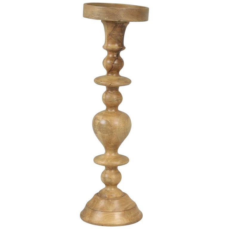 Wooden CandleHolder or Candlestick For Sale