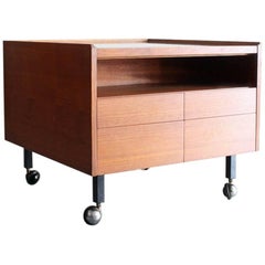 Teak Bar Cabinet/Cart by Arne Vodder for Sibast, Denmark