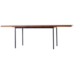 Fred Ruf Extendable Dining Table Model 413 Knoll International Teak