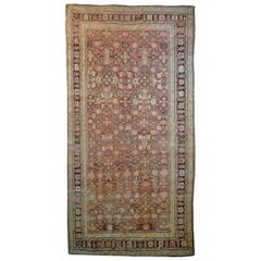 Handmade Antique Caucasian Karabagh Rug, 1900s