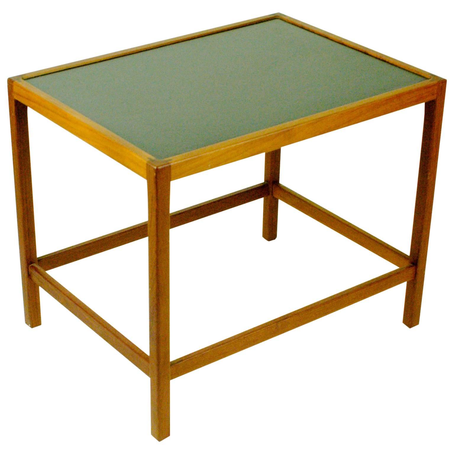 Scandinavian Modern Teak Side Table in the Style of Ejner Larsen