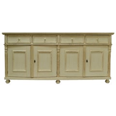 Vintage Pine Four-Door Sideboard